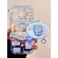 ราคา Magnetic · การ์ตูนน่ารักเสื้อกันฝนสีฟ้า Self-Lapse Bear IMD เคสโทรศัพท์สองชั้นเหมาะสําหรับ iPhone171615เชลล์ (43080431648)