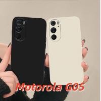 ราคา 超 สําหรับ Motorola G05 เคสซิลิโคน Full Case Classic สีทึบเคสโทรศัพท์ Sense of premium (56809538947)