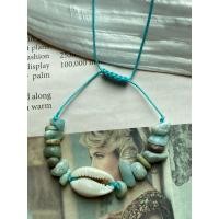ราคา สร้อยข้อมือตรงกลางเปลือกหอยเบี้ย ตกแต่งด้วยหิน (41167402287)