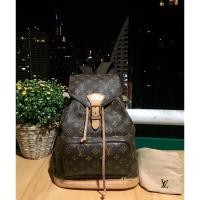 ราคา Louis Vuitton Monogram Montsouris Backpack GM แท้ % (6252113536)