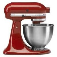 ราคา Artisan เครื่องผสมอาหาร KitchenAid Empire Red 110V + หม้อแปลง 500W. (2566128986)