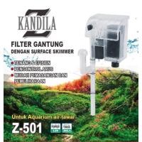 ราคา KANDILA HANG ON FILTER Z 501 Z501 Z-501 AQUARIUM SKIMMER 3.5w 280LPH. (45257161715)