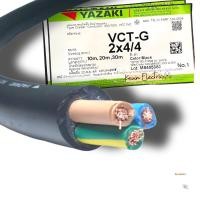 ราคา YAZAKI สายไฟ✂️ VCT-G 2C + G x 4/4 sqmm สายอ่อน สาย EV ,มาตรฐานสูง ไฟฟ้าพุ่งแรง มอก.ใหม่e (16830644213)