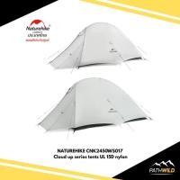 ราคา NATUREHIKE CNK2450WS017 Cloud up series tents UL 15D nylon เต็นท์เดินป่า สำหรับ 1 / 2คน น้ำหนักเบา พับเก็บได้เล็ก (27710912974)