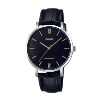 ราคา Casio Standard นาฬิกาข้อมือผู้หญิง สายหนัง รุ่น LTP-VT01L,LTP-VT01L-1B - สีดำ (1882930927)