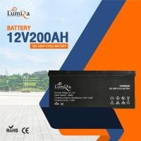 ราคา Lumira แบตเตอรี่โซล่าเซลล์ Solar Power Battery 12V200AH (18461504910)