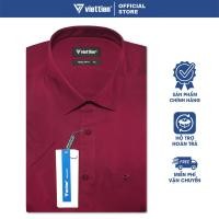 ราคา VIETTIEN - เสื้อเชิ้ตแขนสั้น VIETTIEN สีแดง ลาย Regular Fit Hybrid Form (42580386301)
