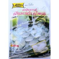 ราคา ผงวุ้นกลิ่นมะพร้าวน้ำหอม ตราโลโบ กลิ่นมะพร้าวน้ำหอมวุ้นใส รสหวานสดชื่น ไม่ใช้วัสดุกันเสีย (น้ำหนัก 130 กรัม) (10605990329)