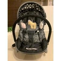 ราคา เปลเด็ก เปลโยก ยี่ห้อ Katoji รุ่น Happy Baby สีดำลายจุด พร้อมโมบาย (8457735245)