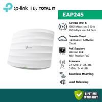 ราคา TP-LINK EAP245 AC1750 Wireless MU-MIMO Gigabit Ceiling Mount Access Point (44152407485)