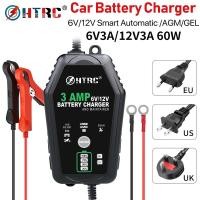ราคา Htrc เครื่องชาร์จแบตเตอรี่รถยนต์ 6V 12V 3A สําหรับรถจักรยานยนต์ (25721696842)