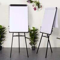 ราคา 【มีสินค้า มีอยู่ในสต็อก】(60*90cm) Whiteboard Flipchart ไวท์บอร์ด กระดานไวท์บอร์ดขาตั้ง 3 ขา กระดานฟลิปชาร์ท กระดานไว (51655742215)