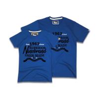 ราคา 9nine เสื้อสกรีนกำมะหยี่ รุ่น VL476 ( สีอากาศ) (6755101298)