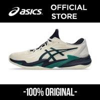 ราคา Original Asics CFF3 Novak รองเท้าเทนนิส Low-top Anti-Slip สีเบจและเขียวสำหรับผู้ชาย (25748110372)