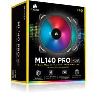 ราคา CASE FAN (พัดลมเคส) CORSAIR ML140 PRO RGB 2 FAN WITH LIGHTING NODE (CO-9050078-WW) (2087979591)