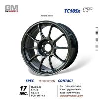 ราคา ล้อแม็ก TC105X 17x8.5 ET35 5รู114 งาน GM Wheels (สินค้า 1 ชุด = 4 วง) (29181425121)