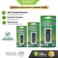 ราคา ROBOT Flashdisk ความจุ 32G 8GB 4GB แฟลชไดรฟ์จัดเก็บข้อมูลใหม่หมุนได้ U-Disk USB การถ่ายโอนข้อมูลความเร็วสูงแล็ปท็อป HP Iphone Android RF132 รับประกัน (58105792445)