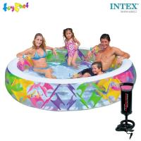 ราคา Intexสระเป่าลมพินวีวล์ 2.29x2.29x0.56 ม. รุ่น 56494 + ที่สูบลมดับเบิ้ลควิ๊ก วัน (24855419934)