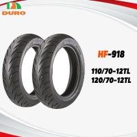 ราคา ยางนอกมอเตอร์ไซค์ขอบ12 110/70-12&120/70-12(หน้าหลัง) duro HR918 (7295919881)