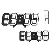 ราคา 3D LED Clock นาฬิกาอิเล็กทรอนิกส์ ติดผนัง แขวนผนัง ดิจิตอล ตั้งโต๊ะ (22841716927)
