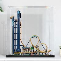 ราคา กล่องอะคริลิคใส ตู้โชว์กันฝุ่น เลโก้ Lego 10303 Roller Coaster รถไฟเหาะ สั่งตัดตามขนาด (45558406245)