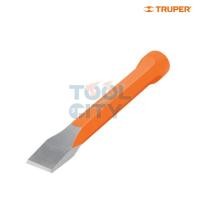 ราคา เหล็กสกัดปากแบน ทรูเปอร์ (TRUPER) รุ่น 12106 ขนาด 3/8 นิ้ว ยาว 6 นิ้ว เส้นผ่านศูนย์กลางหัว 11 มม. เหมาะสำหรับตัดเย็น, ขู (3008802587)