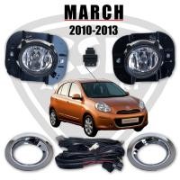 ราคา ไฟสปอร์ตไลท์ / ไฟตัดหมอก Nissan MARCH 2010-2013 นิสสัน มาร์ช 2010-2013 โฉมแรก 1ชุด (13866460383)