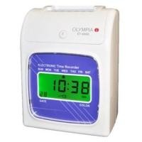 ราคา เครื่องตอกบัตร Olympia ET6600 มีแบตเตอรี่สำรอง แถมบัตรตอก 200 ใบ แผงเสียบ 25 ช่อง 1 แผง (13014073764)