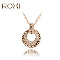 ราคา ROXI สร้อยคอพร้อมจี้ เสน่ห์ออสเตรียคริสตัลวงกลม งานนำเข้า โดดเด่น ไม่ให้ดูเรียบเกินไป (1229359062)