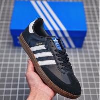ราคา Adidas SAMBA OG Black Grey Student Youth High Quality Men women running Shoes sports sneakers (26859233242)