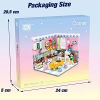 ราคา ตัวต่อ LOZ mini Block 1903 มุมห้องครัว3D จำนวนตัวต่อ 561 ชิ้น (4033957926)