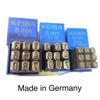 ราคา เหล็กตอก ตัวเลข หรือ ตัวอักษรอังกฤษ 3 - 6 mm ยี่ห้อ KEIBA (Made In Germany) (23720968943)