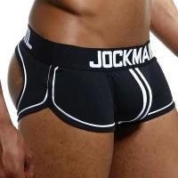 ราคา JOCKMAIL กางเกงในชายแบบบ๊อกเซอร์ สายเดี่ยว ไม่มีหลัง ทำจากผ้าคอตตอน สไตล์เซ็กซี่ เร้าอารมณ์ (46557390125)