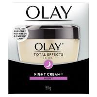 ราคา โอเลย์ครีมบำรุงผิวหน้ากลางคืนโททัลเอฟเฟ็คส์7อิน1 50ก Olay Total Effects 7In1 Facial Night Cream 50g. [4902430735148 ] (57459724593)