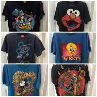 ราคา เสื้อยืดมือ 2 USA ลายการ์ตูน สวยๆ สภาพดี เสื้อยืดมือสอง USAเกรดA คละไซด์ (11502951886)