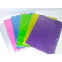 ราคา แฟ้มซองพลาสติก ใส ซองเอกสาร แฟ้มสอด ซอง แฟ้มซอง A4 (ยกห่อ 12 แฟ้มในห่อ) คละสี (23846324174)