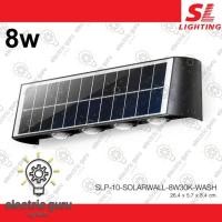 ราคา SL SolarWall โคมติดผนัง โซลาร์วอลล์ (แสงออกบนล่าง) 8W แสงวอมร์มไวท์ #gurufaifa #กูรูไฟฟ้า (25770372796)
