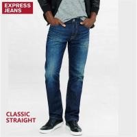 ราคา กางเกงยีนส์ผู้ชาย Kingston Classic Straight Branded EXPRESS ดั้งเดิม, ส่งออก Surplus (9327081095)
