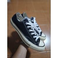 ราคา Converse All Star สีดำ ไซร้ 39.5/25 มือสองของแท้ (45856645068)