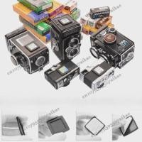 ราคา Dual Reflector - ISO Memo Slot, Film Camera, Label, Recording Card Holder (49856345941)