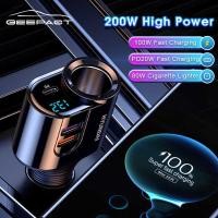 ราคา C Geepact Car Charger Qc3.0 Intelligent Fast Charging Multi-Function Car Charger Er Fast Charging C (42872361382)