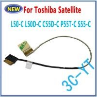 ราคา 1PCS ใหม่ LCD LVDS สายวิดีโอหน้าจอสาย 30pin สําหรับ Toshiba Satellite L50-C L50D-C C55D-C P55T-C S55-C (49709750494)