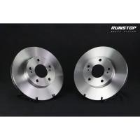 ราคา RUNSTOP รันสตอป brake disc จานเบรคหน้า เบรก แบบเรียบ ขนาดเดิม280 NISSAN รุ่น CEFIRO 3.0 24V A32 ราคาต่อคู่ (15098730343)