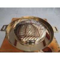 ราคา หมูกะทะบาร์บีคิวทองเหลืองพร้อมเตาถ่านมิเนียม (6586136143)