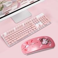 ราคา เม้าส์เงียบ พร้อมส่ง เม้าส์ไร้สาย ลายคิตตี้ เม้าส์มีสาย ลายการ์ตูน น่ารัก USB Wireless Mouse | Bluerubystore (28854929172)