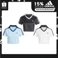 ราคา （ของแท้ 100%）adidas originals ADICOLOR JACQUARD เสื้อยืด ผู้หญิง (50658172871)