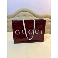 ราคา ถุงกระดาษแบรนด์เนมแท้ Gucci กว้าง19นิ้วมือสอง สภาพดี สะสม/ใส่กระเป๋า (41263357753)