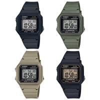 ราคา Casio Standard นาฬิกาข้อมือผู้ชาย สายเรซิ่น รุ่น W-217,W-217H,(W-217H-1A ,W-217H-3A,W-217H-5A) (2574982564)