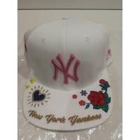 ราคา พร้อมส่ง หมวก MLB NY ตัวอักษรปักคริสตัลสีชมพู ปักลวดลาย ของแท้ (2285056971)
