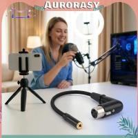 ราคา สั้น XLR ถึง1/8 สายเคเบิลอะแดปเตอร์สําหรับมิกเซอร์คอนโซลลําโพงแท็บเล็ตโทรศัพท์สมดุลที่จะไม่สมดุลสายสัญญาณเสียง11.8นิ้ว/0.3เมตรความยา (56008534110)